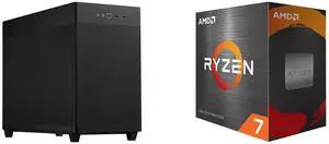 Computer Case CPU Combo -  ASUS AP201 ASUS PRIME CASE MESH Bundle with  AMD 100-100001582BOX