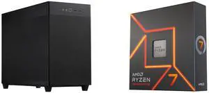 Computer Case CPU Combo -  ASUS AP201 ASUS PRIME CASE MESH Bundle with  AMD 100-100000591WOF