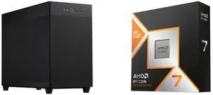 Computer Case CPU Combo -  ASUS AP201 ASUS PRIME CASE MESH Bundle with  AMD 100-100001084WOF