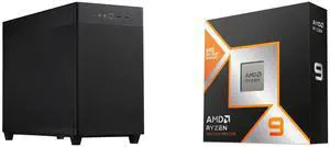 Computer Case CPU Combo -  ASUS AP201 ASUS PRIME CASE MESH Bundle with  AMD 100-100000719WOF