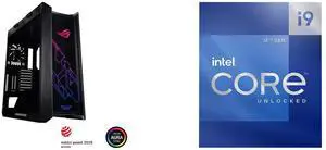 Computer Case CPU Combo -  ASUS GX601 ROG STRIX HELIOS CASE/BK/AL/WITH HANDLE Bundle with  Intel BX8071512900K