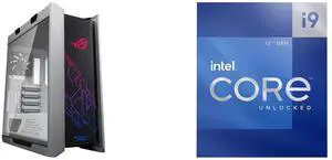 Computer Case CPU Combo -  ASUS GX601 ROG STRIX HELIOS CASE/WT/AL/WITH HANDLE Bundle with  Intel BX8071512900K