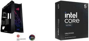 Computer Case CPU Combo -  ASUS GX601 ROG STRIX HELIOS CASE/BK/AL/WITH HANDLE Bundle with  Intel BX80768245KF