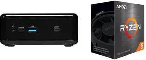 Mini-PC CPU Combo - ASRock Industrial NUC BOX-1220P Bundle with AMD Ryzen 5 5500 Mini-PC CPU Combo - ASRock Industrial NUC BOX-1220P Bundle with AMD Ryzen 5 5500