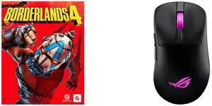 Borderlands 4 - PC [Steam Online Game Code] ASUS ROG Keris II Origin Wireless Gaming Mouse, 64g Ergonomic,  AimPoint Pro 42K DPI Optical Sensor, ROG Micro Switches II, SpeedNova Ultrafast Wireless, Bluetooth Compatible - Black