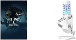 Little Nightmares III Deluxe Edition - PC [Steam Online Game Code] ASUS ROG Carnyx USB Gaming Microphone (25mm condenser capsule, 192kHz/24-bit, cardioid, high-pass filter, built-in pop filter, metal shock mount, one-touch mute, USB, Aura S