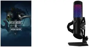 Little Nightmares III Deluxe Edition - PC [Steam Online Game Code] ASUS ROG Carnyx USB gaming microphone certified by professional streamer, studio-grade 25 mm condenser capsule, high-pass filter, build-in pop filter, premium metal shock mo