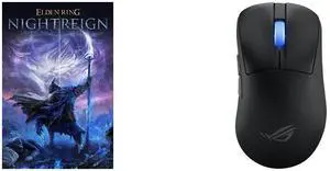 ELDEN RING NIGHTREIGN - PC [Steam Code, UNITED STATES] ASUS ROG Keris II WL Ace (54-gram ergonomic mouse, 42000-dpi, ROG Micro Switch, SpeedNova wireless technology, ROG Polling Rate Booster, 4000 Hz in wireless mode, up to 8000 Hz in wired