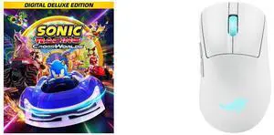 Sonic Racing: CrossWorlds Digital Deluxe Edition - PC [Steam Online Game Code] ASUS ROG Keris II Origin Wireless Gaming Mouse, 64g Ergonomic,  AimPoint Pro 42K DPI Optical Sensor, ROG Micro Switches II, SpeedNova Ultrafast Wireless, Bluetoo