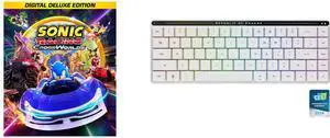 Sonic Racing: CrossWorlds Digital Deluxe Edition - PC [Steam Online Game Code] ASUS ROG Falchion RX Low Profile 65% compact wireless gaming keyboard with ROG RX low-profile optical switches, tri-mode connection with ROG SpeedNova and Omni R