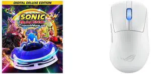 Sonic Racing: CrossWorlds Digital Deluxe Edition - PC [Steam Online Game Code] ASUS ROG Keris II WL Ace (54-gram ergonomic mouse, 42000-dpi, ROG Micro Switch, SpeedNova wireless technology, ROG Polling Rate Booster, 4000 Hz in wireless mode