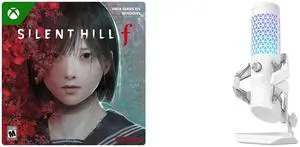 SILENT HILL f Xbox Series X|S and Windows [Digital Code] ASUS ROG Carnyx USB Gaming Microphone (25mm condenser capsule, 192kHz/24-bit, cardioid, high-pass filter, built-in pop filter, metal shock mount, one-touch mute, USB, Aura Sync RGB) -