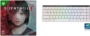 SILENT HILL f Xbox Series X|S and Windows [Digital Code] ASUS ROG Falchion RX Low Profile 65% compact wireless gaming keyboard with ROG RX low-profile optical switches, tri-mode connection with ROG SpeedNova and Omni Receiver, MacOS support