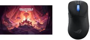 HELLDIVERS 2 - PC [Steam Code, UNITED STATES] ASUS ROG Keris II WL Ace (54-gram ergonomic mouse, 42000-dpi, ROG Micro Switch, SpeedNova wireless technology, ROG Polling Rate Booster, 4000 Hz in wireless mode, up to 8000 Hz in wired mode) -