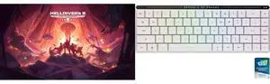HELLDIVERS 2 - PC [Steam Code, UNITED STATES] ASUS ROG Falchion RX Low Profile 65% compact wireless gaming keyboard with ROG RX low-profile optical switches, tri-mode connection with ROG SpeedNova and Omni Receiver, MacOS support, White