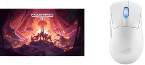 HELLDIVERS 2 - PC [Steam Code, UNITED STATES] ASUS ROG Keris II WL Ace (54-gram ergonomic mouse, 42000-dpi, ROG Micro Switch, SpeedNova wireless technology, ROG Polling Rate Booster, 4000 Hz in wireless mode, up to 8000 Hz in wired mode) -