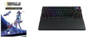 Digimon Story Time Stranger Ultimate Edition - PC [Steam Online Game Code] ASUS ROG Azoth Extreme 75 Custom Gaming Keyboard, Aluminum Chassis, Carbon Fiber Positioning Plate, Adjustable Gasket Mount, 3-Layer Dampening, OLED Touchscreen, ROG
