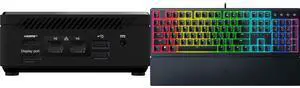 MSI Cubi N ADL Fanless Ultrasmall NUC MINI PC Barebone PC, Intel Pentium N200, WiFi AC9462, BT 5, Duel LAN,  ThunderBOLT Type C, Black, Non-OS (ADL-054BUS) Razer Ornata V3 Gaming Keyboard: Low-Profile Keys - Mecha-Membrane Switches - UV-Coa MSI Cubi N ADL Fanless Ultrasmall NUC MINI PC Barebone PC, Intel Pentium N200, WiFi AC9462, BT 5, Duel LAN,  ThunderBOLT Type C, Black, Non-OS (ADL-054BUS) Razer Ornata V3 Gaming Keyboard: Low-Profile Keys - Mecha-Membrane Switches - UV-Coa