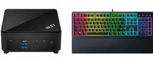 MSI Cubi 5 12M-086BUS Intel SoC Intel Core i3-1215U WIFI 6E 1xHDMI out(2.0b) 1x DP-out(1.4) 2xRJ45 4 USB 3.2 Barebone Systems - Mini-PC,Single Unit - Memory and Storage Sold Separately Razer Ornata V3 Gaming Keyboard: Low-Profile Keys - Mec MSI Cubi 5 12M-086BUS Intel SoC Intel Core i3-1215U WIFI 6E 1xHDMI out(2.0b) 1x DP-out(1.4) 2xRJ45 4 USB 3.2 Barebone Systems - Mini-PC,Single Unit - Memory and Storage Sold Separately Razer Ornata V3 Gaming Keyboard: Low-Profile Keys - Mec