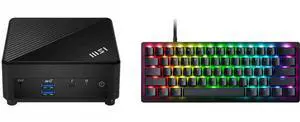 MSI Cubi 5 12M-086BUS Intel SoC Intel Core i3-1215U WIFI 6E 1xHDMI out(2.0b) 1x DP-out(1.4) 2xRJ45 4 USB 3.2 Barebone Systems - Mini-PC,Single Unit - Memory and Storage Sold Separately Razer Huntsman V3 Pro Mini 60% Esports Gaming Keyboard MSI Cubi 5 12M-086BUS Intel SoC Intel Core i3-1215U WIFI 6E 1xHDMI out(2.0b) 1x DP-out(1.4) 2xRJ45 4 USB 3.2 Barebone Systems - Mini-PC,Single Unit - Memory and Storage Sold Separately Razer Huntsman V3 Pro Mini 60% Esports Gaming Keyboard