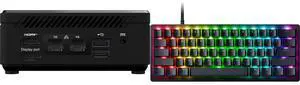 MSI Cubi N ADL Fanless Ultrasmall NUC MINI PC Barebone PC, Intel Pentium N200, WiFi AC9462, BT 5, Duel LAN,  ThunderBOLT Type C, Black, Non-OS (ADL-054BUS) Razer Huntsman V3 Pro Mini 60% Esports Gaming Keyboard - Analog Optical Switches, Ra MSI Cubi N ADL Fanless Ultrasmall NUC MINI PC Barebone PC, Intel Pentium N200, WiFi AC9462, BT 5, Duel LAN,  ThunderBOLT Type C, Black, Non-OS (ADL-054BUS) Razer Huntsman V3 Pro Mini 60% Esports Gaming Keyboard - Analog Optical Switches, Ra