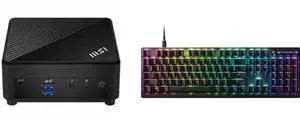 MSI Cubi 5 12M-086BUS Intel SoC Intel Core i3-1215U WIFI 6E 1xHDMI out(2.0b) 1x DP-out(1.4) 2xRJ45 4 USB 3.2 Barebone Systems - Mini-PC,Single Unit - Memory and Storage Sold Separately Razer DeathStalker V2 Gaming Keyboard: Low-Profile Keys MSI Cubi 5 12M-086BUS Intel SoC Intel Core i3-1215U WIFI 6E 1xHDMI out(2.0b) 1x DP-out(1.4) 2xRJ45 4 USB 3.2 Barebone Systems - Mini-PC,Single Unit - Memory and Storage Sold Separately Razer DeathStalker V2 Gaming Keyboard: Low-Profile Keys