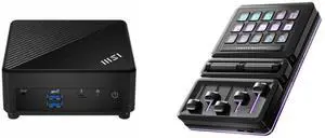 MSI Cubi 5 12M-086BUS Intel SoC Intel Core i3-1215U WIFI 6E 1xHDMI out(2.0b) 1x DP-out(1.4) 2xRJ45 4 USB 3.2 Barebone Systems - Mini-PC,Single Unit - Memory and Storage Sold Separately MasterHUB Creator Kit: Fully Modular Allows You to Cust