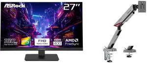 Monitor Monitor Combo - ASRock Phantom Gaming PG27FFT1B Bundle with MSI MPG MT161R Monitor Monitor Combo - ASRock Phantom Gaming PG27FFT1B Bundle with MSI MPG MT161R