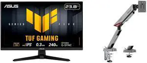 Monitor Monitor Combo - ASUS VG249QM5A Bundle with MSI MPG MT161R Monitor Monitor Combo - ASUS VG249QM5A Bundle with MSI MPG MT161R