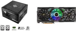 ASRock SL-1000G 1000W Power Supply ASRock Taichi Radeon RX 9070 XT Graphics Card RX9070XT TC 16GO