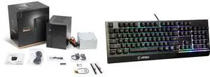 Mini-PC Gaming Keyboard Combo - ASRock DESKMEET B660W/B/BB/BOX/US Bundle with MSI Vigor GK30 Mini-PC Gaming Keyboard Combo - ASRock DESKMEET B660W/B/BB/BOX/US Bundle with MSI Vigor GK30