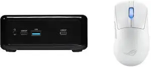 Mini-PC Gaming Mouse Combo -  ASRock Industrial NUC BOX-1220P Bundle with  ASUS 90MP03N0-BMAA10