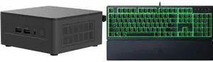 Mini-PC Gaming Keyboard Combo -  ASUS RNUC13ANKH50000UI Bundle with  RAZER RZ03-04470200-R3U1