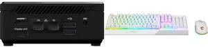 MSI Cubi N ADL Fanless Ultrasmall NUC MINI PC Barebone PC, Intel Pentium N200, WiFi AC9462, BT 5, Duel LAN,  ThunderBOLT Type C, Black, Non-OS (ADL-054BUS) MSI Vigor GK30 Gaming Keyboard & GM11 Gaming Mouse Combo - Mechanical Membrane Switc