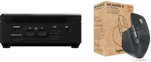 MSI Cubi N ADL Fanless Ultrasmall NUC MINI PC Barebone PC, Intel Pentium N200, WiFi AC9462, BT 5, Duel LAN,  ThunderBOLT Type C, Black, Non-OS (ADL-054BUS) Logitech MX Master 3S for Business, Wireless Mouse with Quiet Clicks, 8K DPI, Secure
