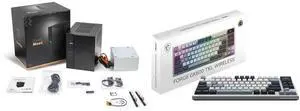 Mini-PC Gaming Keyboard Combo - ASRock DESKMEET B660W/B/BB/BOX/US Bundle with MSI FORGE GK600 TKL Mini-PC Gaming Keyboard Combo - ASRock DESKMEET B660W/B/BB/BOX/US Bundle with MSI FORGE GK600 TKL