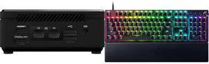 MSI Cubi N ADL Fanless Ultrasmall NUC MINI PC Barebone PC, Intel Pentium N200, WiFi AC9462, BT 5, Duel LAN,  ThunderBOLT Type C, Black, Non-OS (ADL-054BUS) Razer Huntsman V3 Pro Analog Optical Esports Keyboard