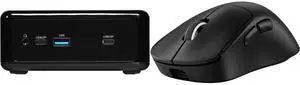 Mini-PC Gaming Mouse Combo -  ASRock Industrial NUC BOX-1220P Bundle with  Logitech 910-007328