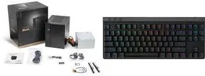 Mini-PC Gaming Keyboard Combo - ASRock DESKMEET X300W/B/BB/BOX/US Bundle with Logitech 920-012536 Mini-PC Gaming Keyboard Combo - ASRock DESKMEET X300W/B/BB/BOX/US Bundle with Logitech 920-012536