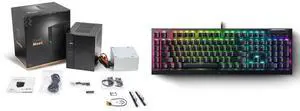 Mini-PC Gaming Keyboard Combo - ASRock DESKMEET X300W/B/BB/BOX/US Bundle with RAZER RZ03-04701900-R3U1 Mini-PC Gaming Keyboard Combo - ASRock DESKMEET X300W/B/BB/BOX/US Bundle with RAZER RZ03-04701900-R3U1