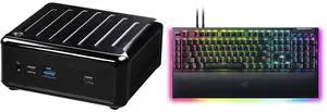 Mini-PC Gaming Keyboard Combo - ASRock Industrial NUC BOX-1340P/D4 Bundle with RAZER RZ03-04681900-R3U1 Mini-PC Gaming Keyboard Combo - ASRock Industrial NUC BOX-1340P/D4 Bundle with RAZER RZ03-04681900-R3U1