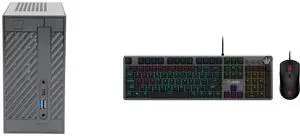 Barebone Systems Gaming Keyboard Combo - ASRock DESKMINI 310W Bundle with MSI FORGE GK310 COMBO RED US Barebone Systems Gaming Keyboard Combo - ASRock DESKMINI 310W Bundle with MSI FORGE GK310 COMBO RED US
