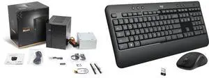 Mini-PC Keyboard Combo -  ASRock DESKMEET X300W/B/BB/BOX/US Bundle with  Logitech 920-008671