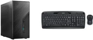 Mini-PC Keyboard Combo -  ASRock DESKMINI X600/USB4/B/BB/BOX/US Bundle with  Logitech 920-002836