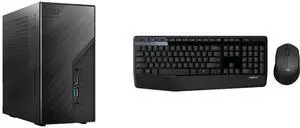 Mini-PC Keyboard Combo -  ASRock DESKMINI X600/USB4/B/BB/BOX/US Bundle with  Logitech 920-006481