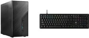 Mini-PC Gaming Keyboard Combo - ASRock DESKMINI X600/USB4/B/BB/BOX/US Bundle with Corsair CH-910971E-NA Mini-PC Gaming Keyboard Combo - ASRock DESKMINI X600/USB4/B/BB/BOX/US Bundle with Corsair CH-910971E-NA