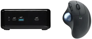 Logitech ERGO M575 Wireless Trackball Maus - Ergonomisch, Daumensteuerung, Bluetooth & USB, Für PC & Mac