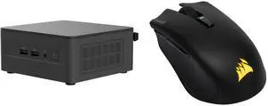 Mini-PC Gaming Mouse Combo -  ASUS RNUC13ANHH50000UI Bundle with  Corsair CH-9311011-NA