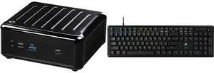 Mini-PC Gaming Keyboard Combo - ASRock Industrial NUC BOX-1340P/D4 Bundle with Corsair CH-910971E-NA Mini-PC Gaming Keyboard Combo - ASRock Industrial NUC BOX-1340P/D4 Bundle with Corsair CH-910971E-NA