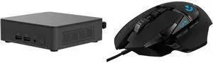 Mini-PC Gaming Mouse Combo -  ASUS RNUC13ANKH70000UI Bundle with  Logitech 910-005469